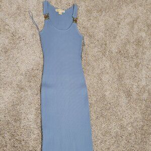 Michael Kors Light Blue Knit Dress - small